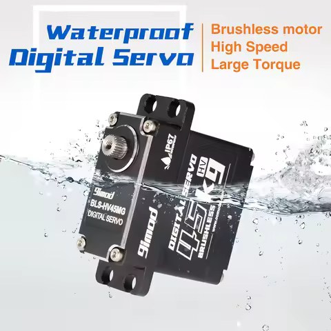 9imod Waterproof Brushless Coreless Servo 50KG 45KG 35KG 25KG Metal Gear Digital Servo for RC Model