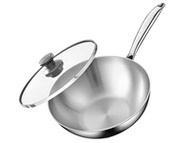 Chảo inox 304 nguyên khối lòng sâu Kalite KWP2601