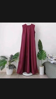 INNER DRESS TOYOBO/SIZE S M L XL XXL (BUSUI) / GAMIS TOYOBO TANPA LENGAN