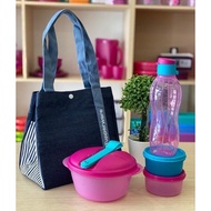 tupperware lunch box with bag