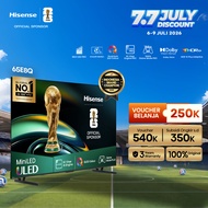 Hisense 65 inch - 65E8Q - 4K Vidaa TV - Dolby Vision Atmos - Mini LED