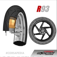TAYAR MOTOSIKAL CORSA R93 BUNGA LEMBUT 110/70-17 > 160/60-17 PLATINUM FOR R25 (2023)