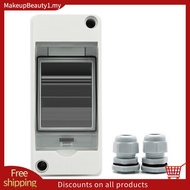 HT-2 IP65 Waterproof Distribution Breaker Box Panel Installation 2 WAY PC Outdoor Electrical MCB Sol