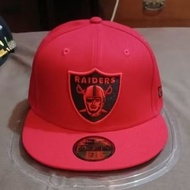 New era Raiders hat, snapfitted 714.