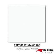 Granit Lantai 60x60 Garuda Super White Grade Premium