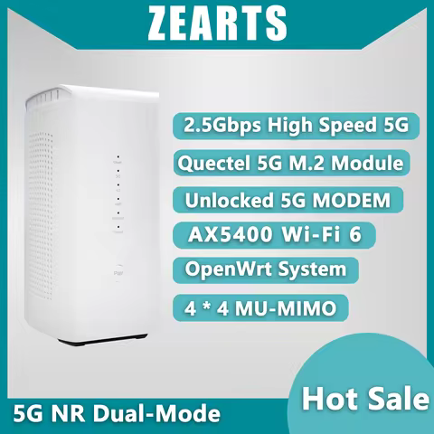 ZEARTS Unlocked router Openwrt 5G AX5400 Wi-Fi 6 Mesh Router 2.5Gbps High Speed 5G AW1000 new versio