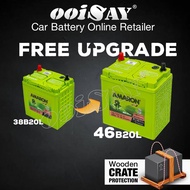 AMARON GO NS40 | NS40ZL | 38B20L | 46B20L (MF) - 35AH - Car Battery - PERODUA Myvi, Axia, Alza, Viva