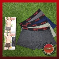 [Ready Stock] Vsox Men Underwear 3 in 1 box / Seluar dalam lelaki 3 in 1 / Boxer  (L to XXL)