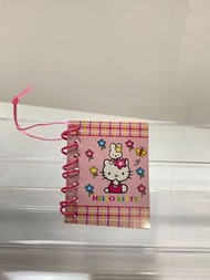 Sanrio Hello Kitty 1999年 簿仔 小吊飾 小禮物