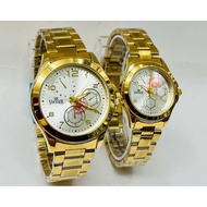 *SR SWISIR WATCH COUPLE STAINLESS