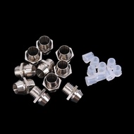 [fnuwtriy] 10pcs 3mm LED Lamp Holder LED Diode Metal Holder Luminous Tube Holder