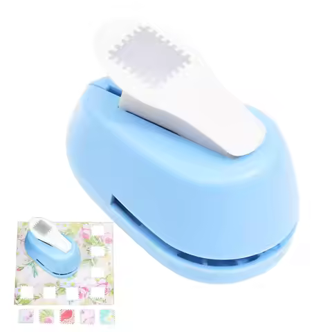DIY Postage Stamp Punch Square Manual Multi-Purpose Cutting Tools Stamp Hole Puncher or Journaling C