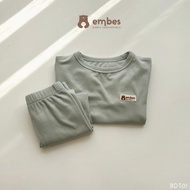 [Có sẵn] Bộ dài tay cho bé trai bé gái Embes chính hãng 7kg đến 17kg