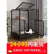 Sangkar Kucing Ruang Bebas Besar Rumah Dalaman Villa Besar Dua Lapisan dengan Tandas Kucing Binatang