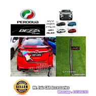 PERODUA BEZZA BONET PROTECTION CARBON