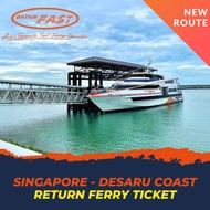 [BatamFast Ferry] Singapore - Desaru Coast Return Ferry | Open Dated (