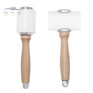 Leather Carving Hammer DIY Leather Mallet Nylon Wooden Handle Hammer Sewing Leather Cowhide Tool Kit