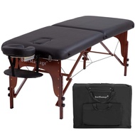 Massage Bed Portable Massage Table Lash Bed Height Adjustable 2 Fold Massage Table PU SPA Bed Portab