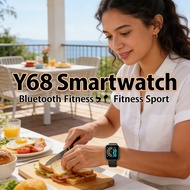 sport watch digital wristwatch electronic fitness Men Y68 Smart Men watches Bluetooth Kids Women