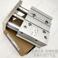 C Jenis Nipis Tulen Asli dengan Rod Panduan Silinder Pneumatik Tiga Rod MGPM32-10Z/10AZ/50Z/75AZ/400