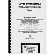 Civil Procedure by Riano - Volume 1 - 2022 Edition - Law Book - RINGBIND