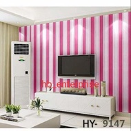 Wallpaper jalur pink