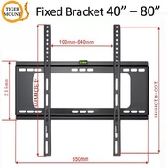 TV Bracket/Monitor Screen Universal Wall Mount TV Rack/Slim/Fits 40 - 80 inch/Vesa Within 60cmx40cm