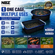 [ CLEAR STOCK OFFER ] aquaculture Floating Net cage Baby Fish 75CM