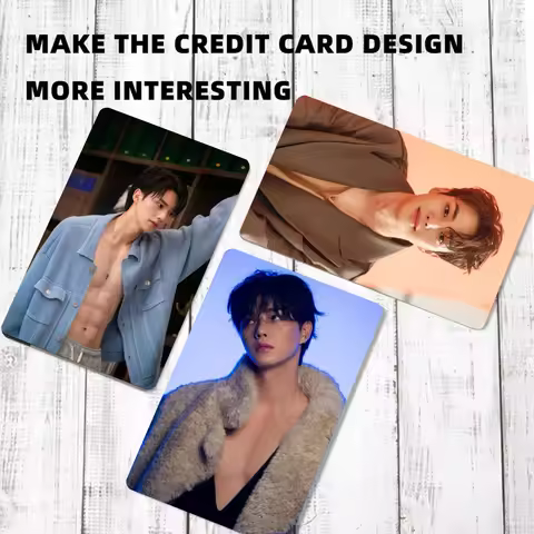 Actor S-Song Kang Stickers Cartoon Credit Card Visa Debit Bank Charge Card Bus Metro Waterproof Stic