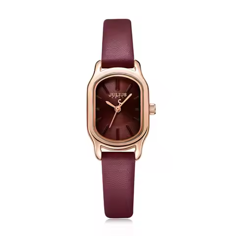 Julius Watch Oval Elegant Dress Watch for Women Watch Fashion Luxury Brand Lady Crystal Watch Reloj 