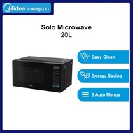 Midea MMO-AM920MZ(BK) Black Solo Microwave Oven, 20L