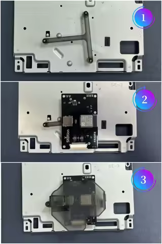 XStation PS1 Injection Molding Cover Plate Fenrir 3D Printed Bracket For Sega Saturn