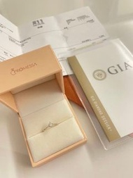 周生生 33份鑽戒 18k 連GIA證書 連單 介指 鑽石戒指 30份 以上 六福 周大福