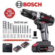 Bosch Cordless Drill 9980VF Impact Hand Drill Set Lithium Battery Brushless Drill