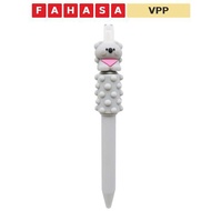 Animal Massage Gel Pen 0.5 mm - Kuki KK-7491-MD-TK - Blue Ink - Gray Koala Bear