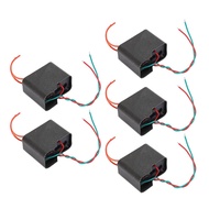 High Voltage Generator, 5Pcs Black 3.7V‑6V to 200kV Boost Step Up Power Module Transformer Power Mod
