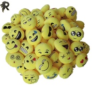 RL HW Emoji Keychain Lanyard Murah Smile Keychain Plush Toys Keychain Stuffed Toys Emoticon Keychain