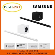 SAMSUNG S-Series SOUNDBAR : HW-S800B (BLACK) / HW-S801B (WHITE) DOLBY ATMOS -  1 YEAR LOCAL WARRANTY