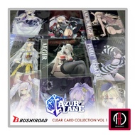 Bushiroad Clear Card - Azur Lane Vol 1 - Aegir Prinz Enterprise Eugen Anchorage Belfast Shinano