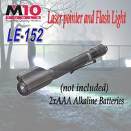 M10 LE-152 LED FLASHLIGHT WITH LASER POINTER