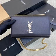 Black Ball Pattern Most Classic Style Kate Chain Crossbody BagEvery Girl's Wardrobe Must-Have One Al