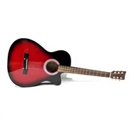 Yamaha Acoustic Guitar Type F310 P Sunburst Color String Model for Beginners or Learning