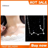 KDCOD* Shiny Rhinestone Women Horoscope Astrology Constellation Sign Guardian Necklace