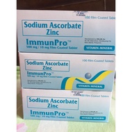 ◑ImmunPro  Sodium Ascorbate Zinc