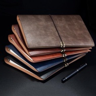 [NEW 2023] New 2023 Soft Cover PU Leather Spiral Notebook A5 Planner Agenda 2023 office B5 note book business notepad diary 6 ring binder
