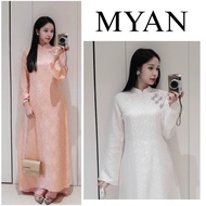 [READY STOCK]BICH CHI ao dai, modernized ao dai with high quality brocade silk, ao dai CNY 2026, wom
