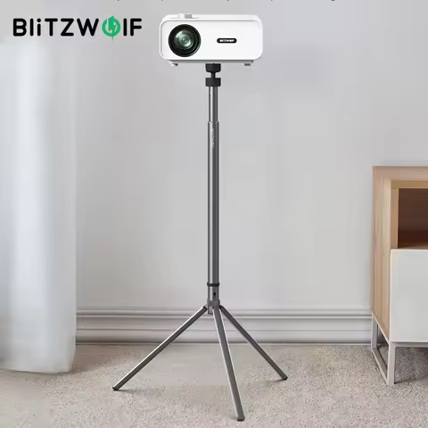 BlitzWolf BW-VF3 Projector Stand Tripod Stable 360° Adjustment Aluminum Alloy Weight Capacity 10KG P