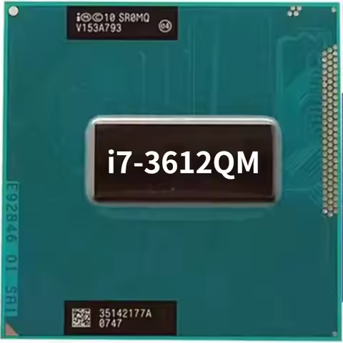i7-3612QM SR0MQ 2.1GHz Quad Core Eight Thread CPU Laptop i7 3612QM 6M 35W Socket G2 / rPGA988B