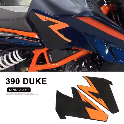 Motorcycle Non-slip Side Fuel Tank Stickers Waterproof Pad Rubber Sticker Tank Accessories For 390 D