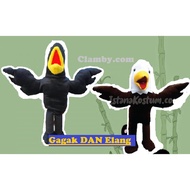 Boneka muppet boneka dongeng boneka tangan boneka pentas karakter burung